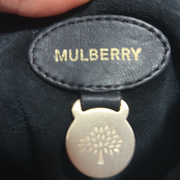 AuthenticSmall  Mulberry Lily Top handle shoulder bag - Picture 13 of 16